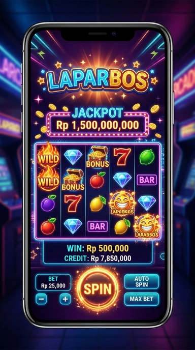 Tampilan antarmuka laparbos yang modern dan intuitif.